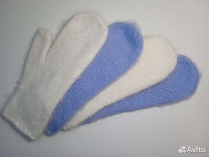 Варежки. Пух норки