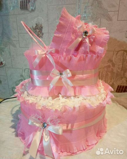 Торт из памперсов