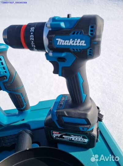 Шуруповерт перфоратор болгарка набор (Арт.81708)