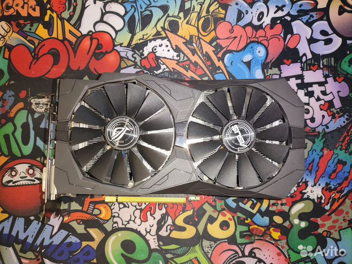 Видеокарта asus AMD Radeon RX 570 strix OC