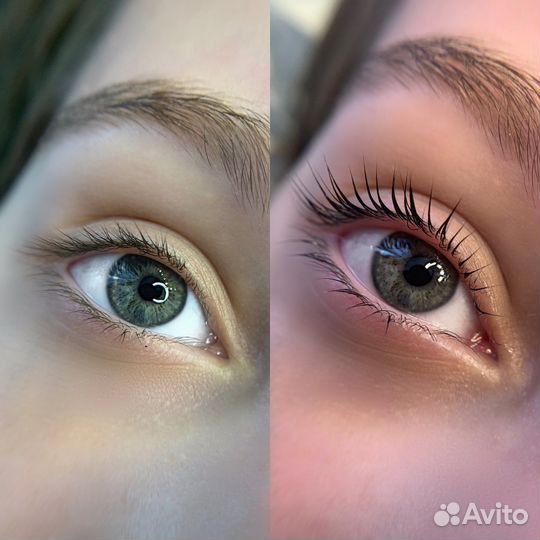 Ламинирование ресниц/окрашивание/ботокс уход