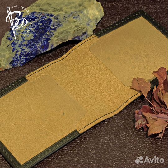 Обложка на удостоверение. Кожа. Вархаммер Handmade