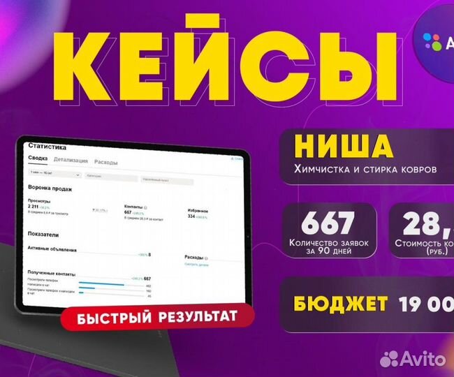 Менеджер по рекламе Авито