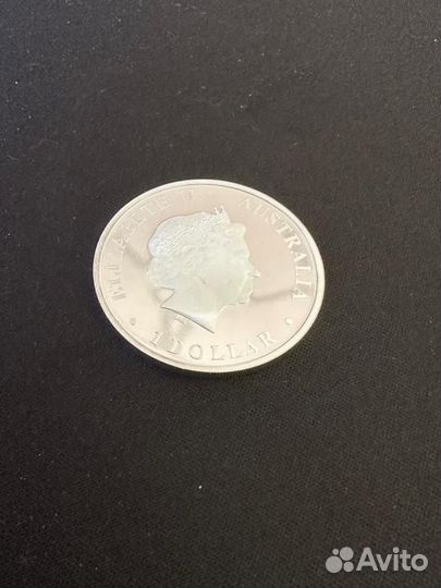 Серебряная монета. 999 проба. Австралия