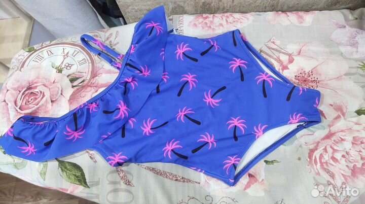 Купальник слитный для девочки