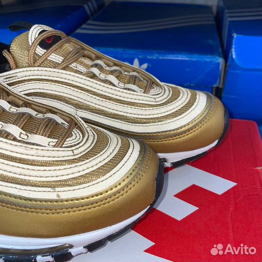 Оригинал 5,5 US Nike Air Max 97 Gold Bullet