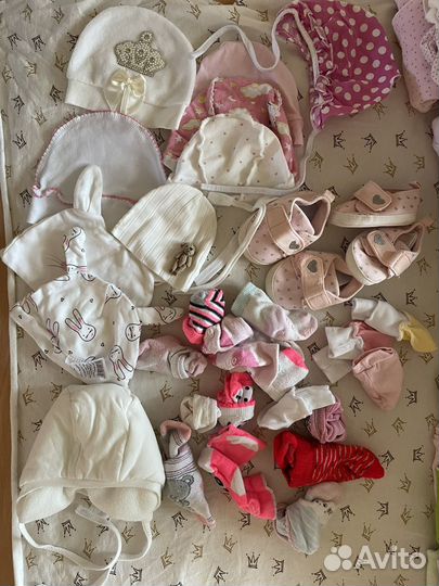 Вещи пакетом на девочку 50,56-62