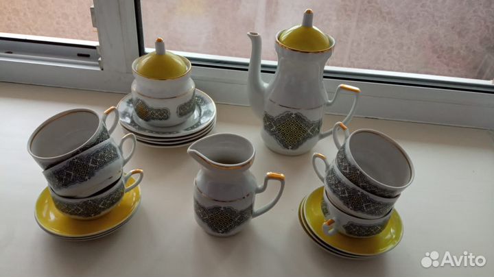 Сервиз чайный Рижский Завод СССР