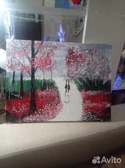 Картина акрилом
