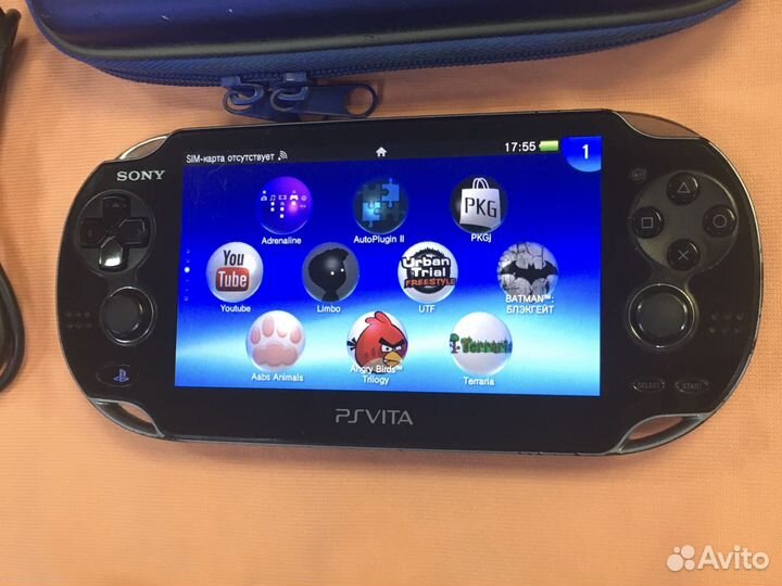 PS Vita 3G+WiFi 16 Гб Прошитая+35 игр