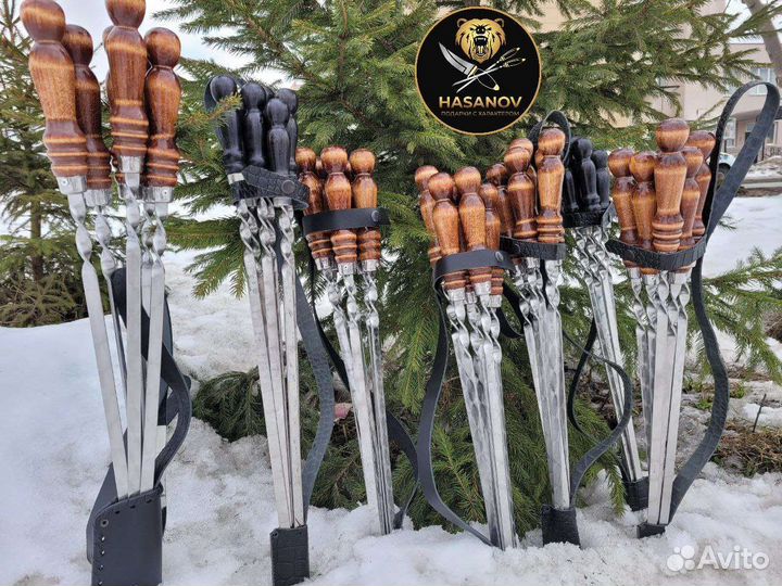 Набор шампуров в чехле