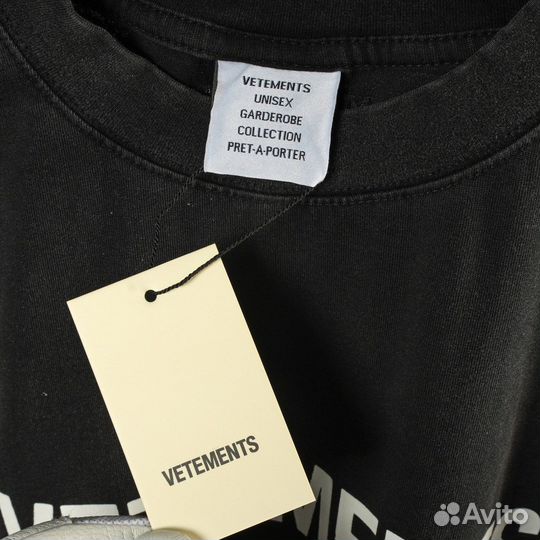 Футболка vetements limited edition