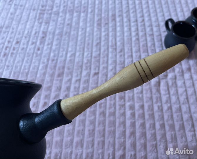 Турка и чашки для кофе