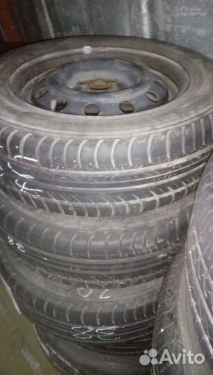 Колёсо (диск+шина) R15 Opel Astra новое 2шт оригин