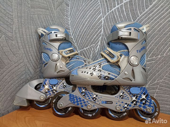 Роликовые коньки детские раздвижные