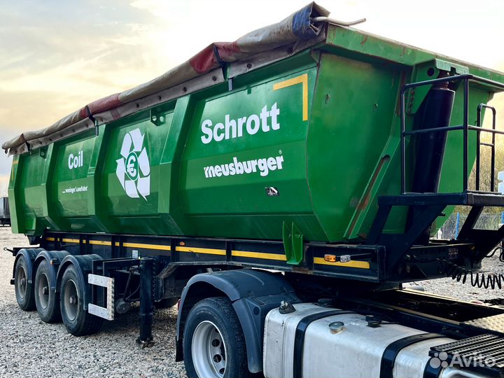 Полуприцеп самосвальный Meusburger Новтрак SK-360, 2012