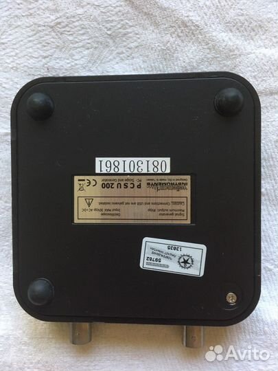 Двухканальный USB осциллограф pcsu 200