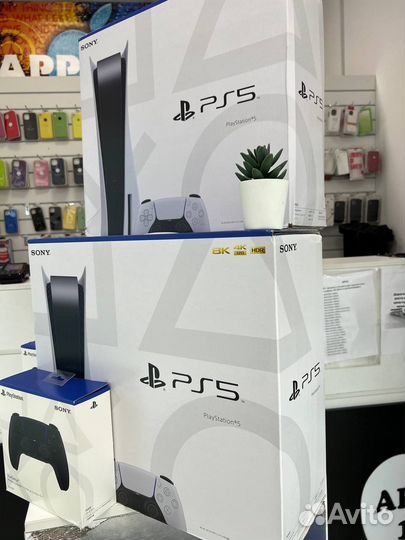 Sony playstation 5 ps5 с дисководом. Новые