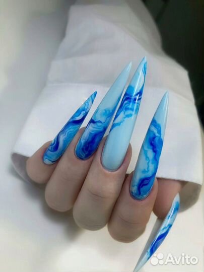 Крейзи маникюр, наращивание, педикюр