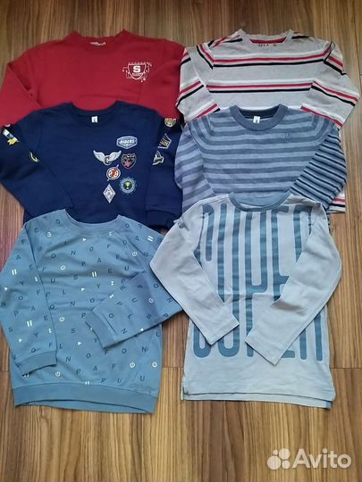 Вещи пакетом на мальчика 128