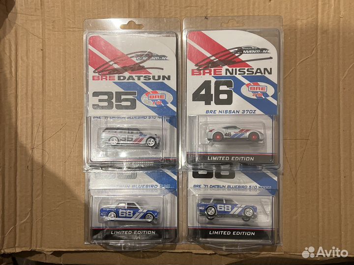 Набор Hotwheels BRE Datsun Convention HW