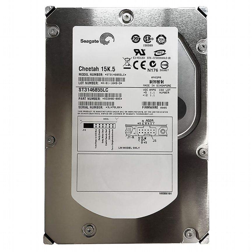 [ST3146855LC] Жесткий Диск Seagate 146gb St3146855lc