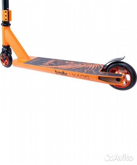 Самокат трюковый xaos phoenix orange 100 мм