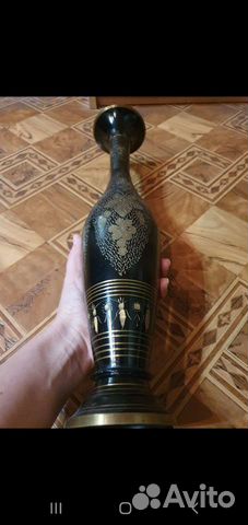 Ваза металлическая Индия