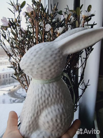 Пасхальный кролик фарфор Кюхенленд новый