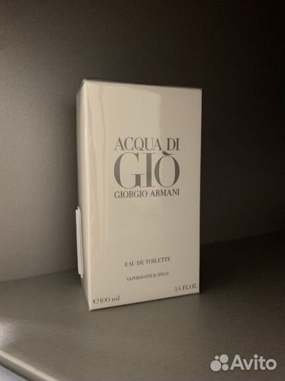 Armani GIO 100 мл Новые мужские Оригинал Летуаль