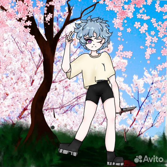 Обработки/арты гача лайф, гача клуб и роблокс