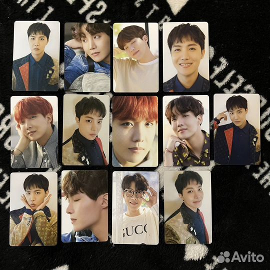 Официальные карточки bts