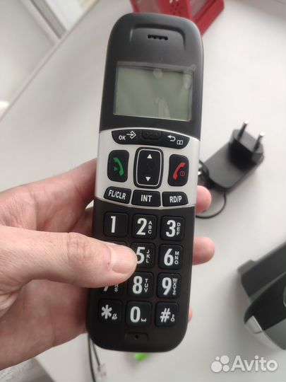 Радиотелефон новый с большими кнопками