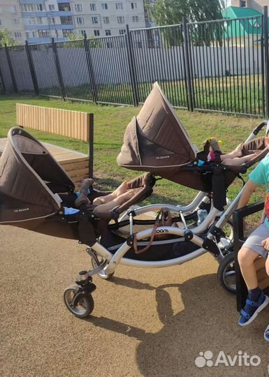 Fd design zoom Коляска для двойни или погодок