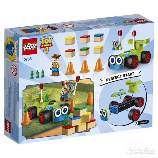 Конструктор Lego Toy Story 4 10766 Вуди на машине