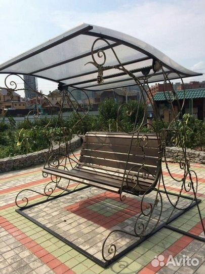 Садовые уличные качели для дачи и сада