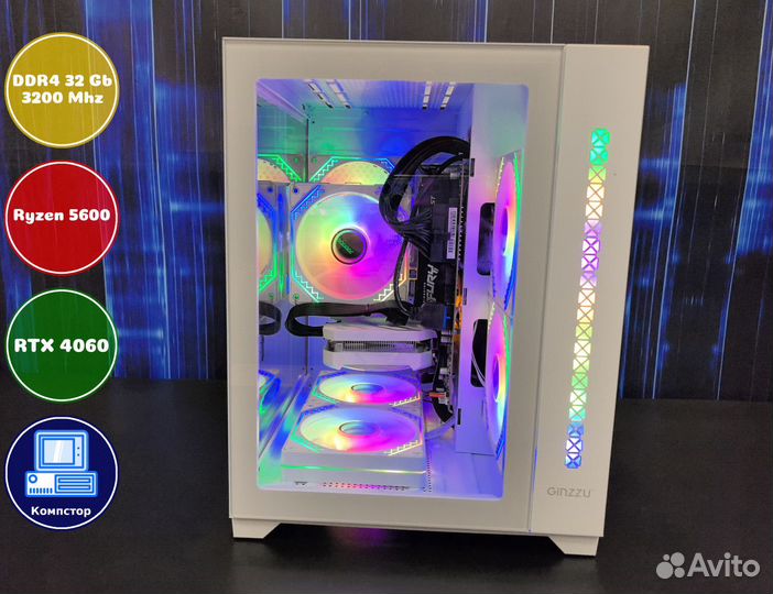 Домашний комп AMD5600-RTX4060-32DDR4-HYS829765-A520