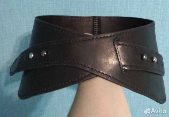 Пояс/ремень-баска из нат Итальянской кожи