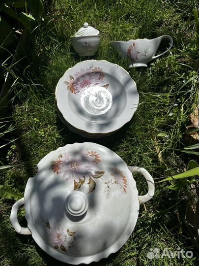 Супница дулево + набор тарелок