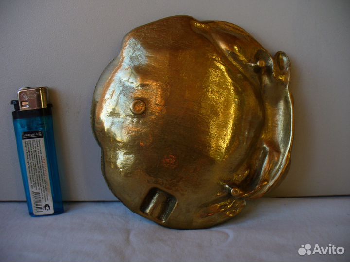 Пепельница. Латунь