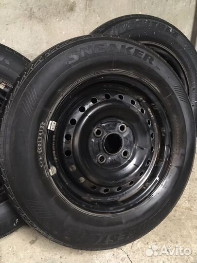 Комплект летних колес R13 Bridgestone