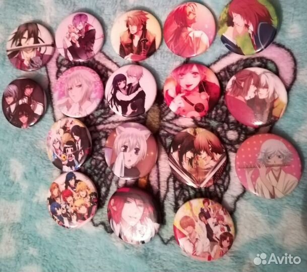 Значки аниме