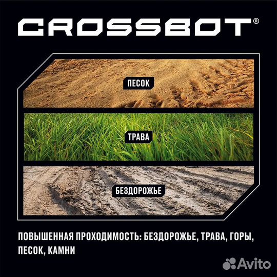 Танк на радиоуправлении Crossbot King Tiger масшта