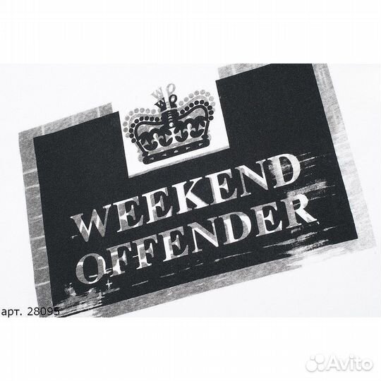 Футболка Weekend Offender Белая