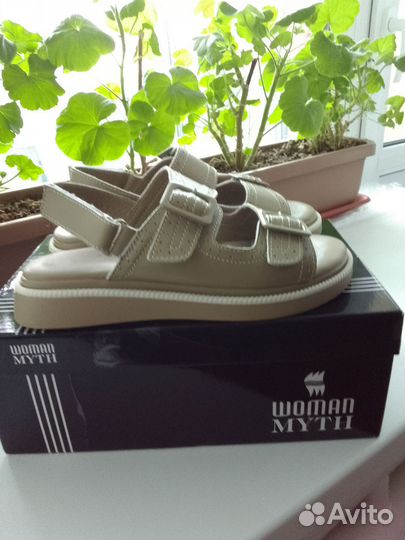 Сандалии натуральная кожа 37