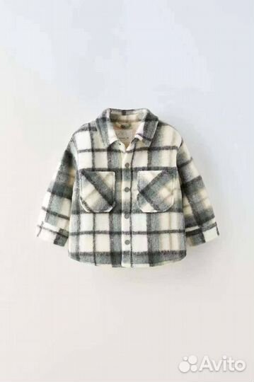 Куртка рубашка zara original 86,92,98,104,110