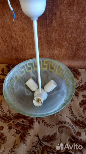 Люстра потолочная бу