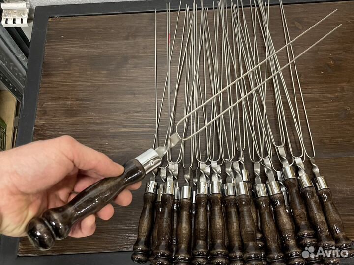 Шампур- вилка 45*0,3 для грибов и овощей