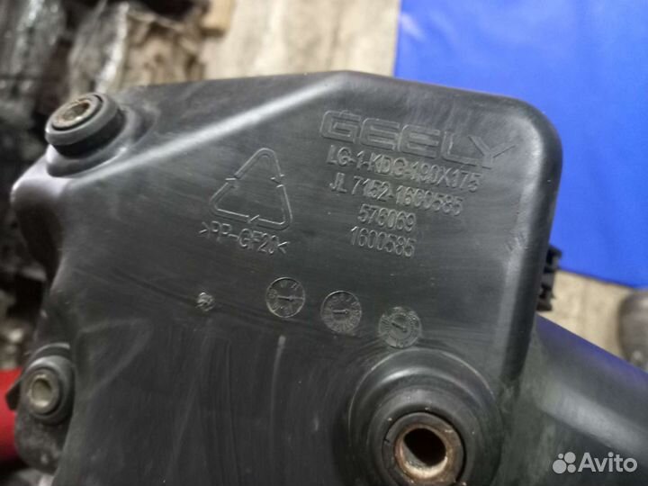 Корпус гофра воздушного фильтра Geely mk cross