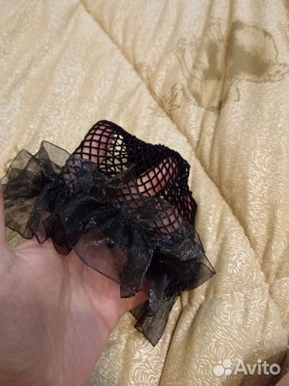 Чулки в сетку